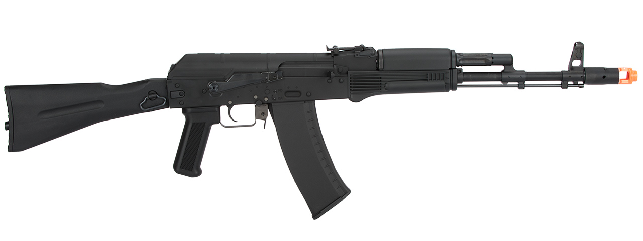 KWA AKR-74M AEG ELECTRIC RECOIL ERG AK74 EBB AIRSOFT RIFLE - BLACK - Click Image to Close