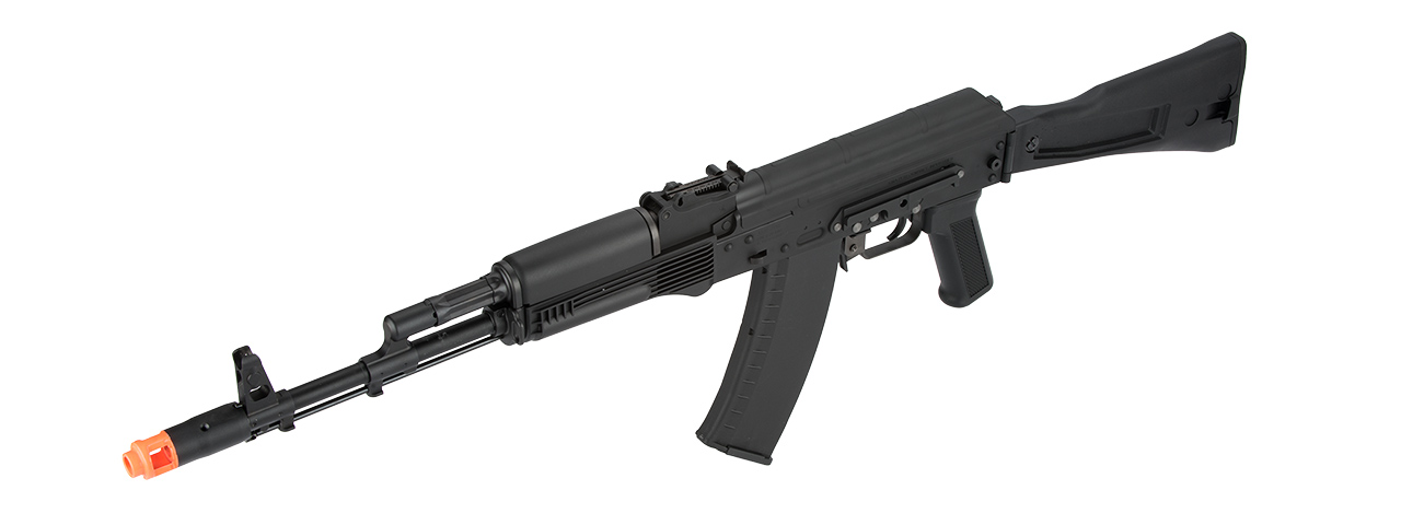 KWA AKR-74M AEG ELECTRIC RECOIL ERG AK74 EBB AIRSOFT RIFLE - BLACK - Click Image to Close