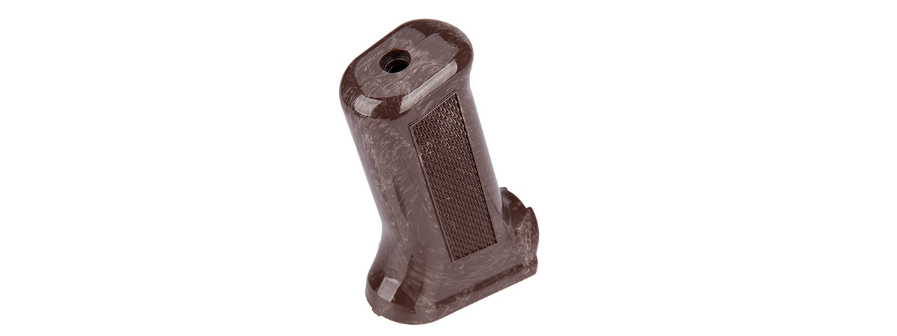 LCT AIRSOFT PISTOL GRIP FOR AK SERIES AEG - DARK BROWN - Click Image to Close