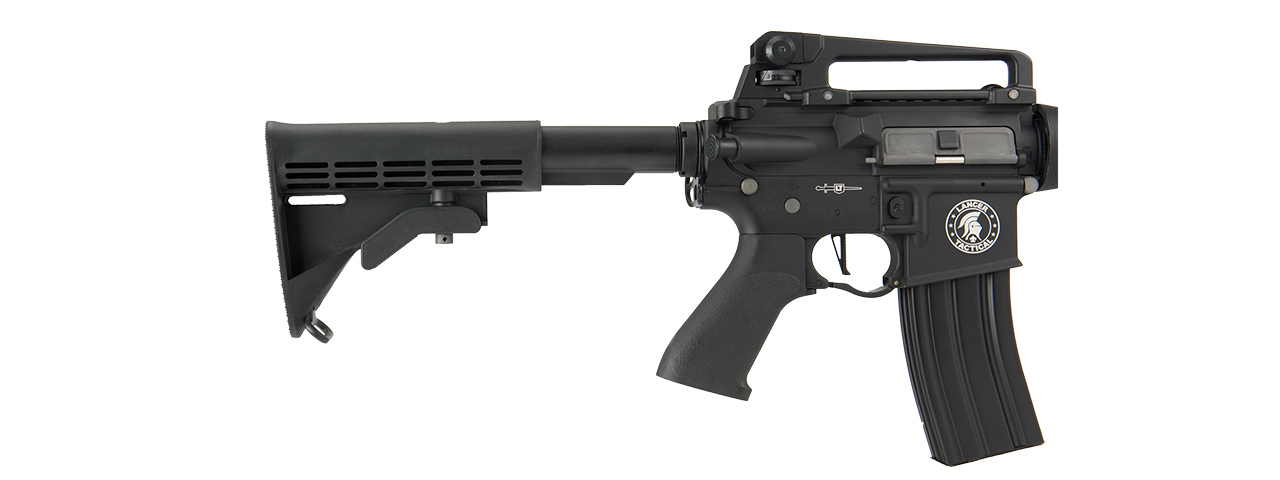 LANCER TACTICAL M933 COMMANDO PROLINE SERIES AIRSOFT AEG [LOW FPS] (BLACK) - Click Image to Close