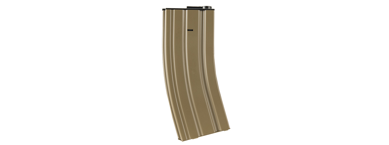 Lancer Tactical Metal Mid-Capacity AEG M4/M16 Magazine (Tan) - Click Image to Close