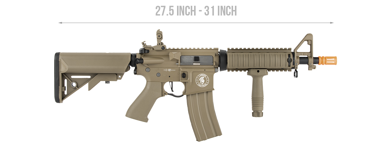 Lancer Tactical LT-02 MOD 0 MK18 M4 ProLine AEG [LOW FPS] (TAN) - Click Image to Close