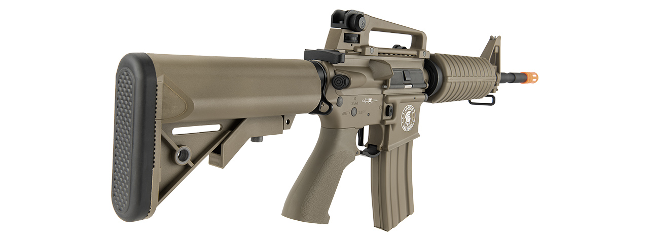 Lancer Tactical LT-03 M4A1 ProLine AEG [LOW FPS] (TAN) - Click Image to Close