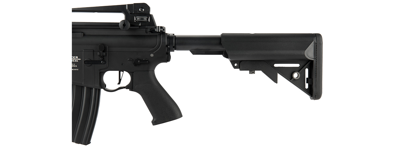 Lancer Tactical LT-04 M4 RIS ProLine AEG [HIGH FPS] (BLACK) - Click Image to Close