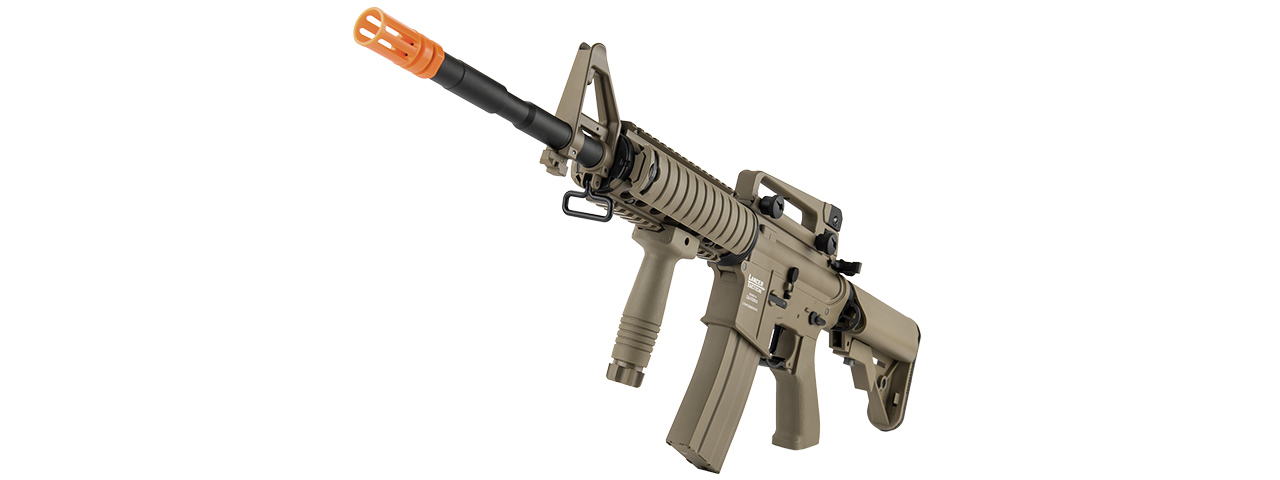 LANCER TACTICAL LT-04 PROLINE SERIES M4 RIS AIRSOFT AEG [HIGH FPS] (TAN)