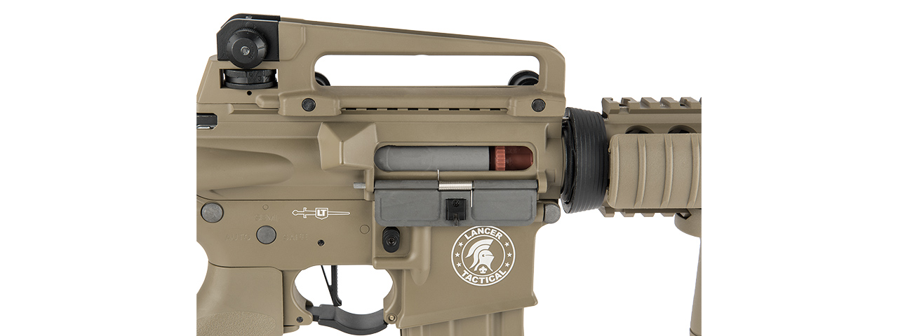 LANCER TACTICAL LT-04 PROLINE SERIES M4 RIS AIRSOFT AEG [HIGH FPS] (TAN) - Click Image to Close