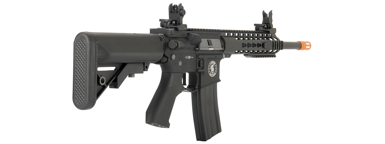 Lancer Tactical Proline Gen 2 10" Keymod M4 Carbine Airsoft AEG Rifle (Color: Black) - Click Image to Close