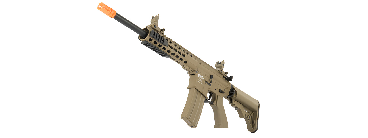 Lancer Tactical Proline 10" M4 Carbine Airsoft AEG Rifle (Color: Tan) - Click Image to Close