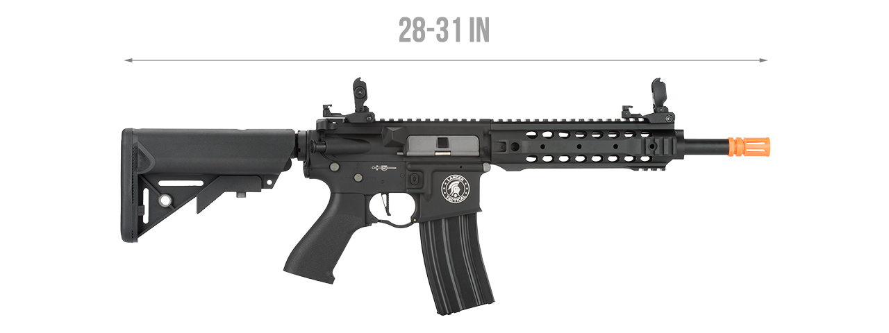 Lancer Tactical LT-24 M4 CQB ProLine AEG [LOW FPS] (BLACK) - Click Image to Close