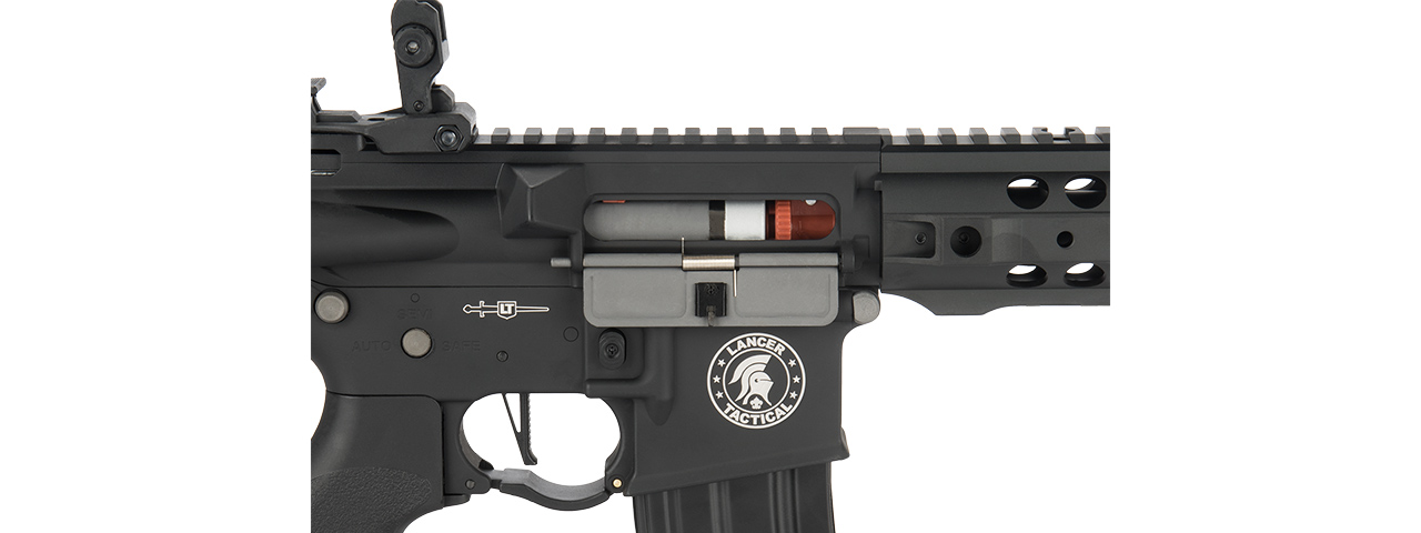 Lancer Tactical LT-24 M4 CQB ProLine AEG [LOW FPS] (BLACK) - Click Image to Close