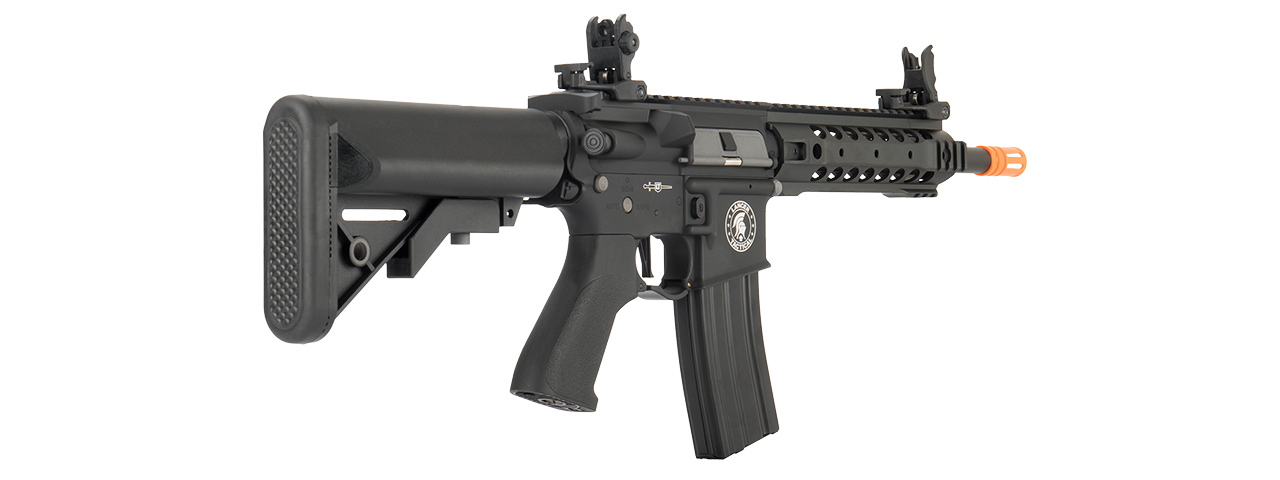 Lancer Tactical LT-24 M4 CQB ProLine AEG [LOW FPS] (BLACK) - Click Image to Close