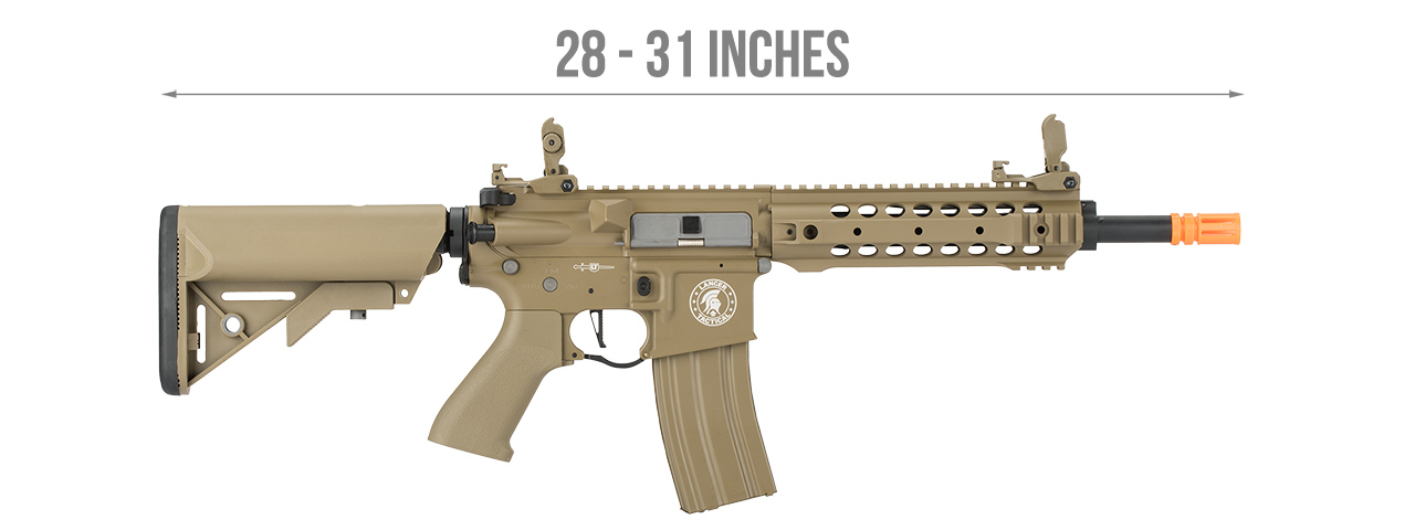 Lancer Tactical LT-24 M4 CQB ProLine AEG [HIGH FPS] (TAN) - Click Image to Close