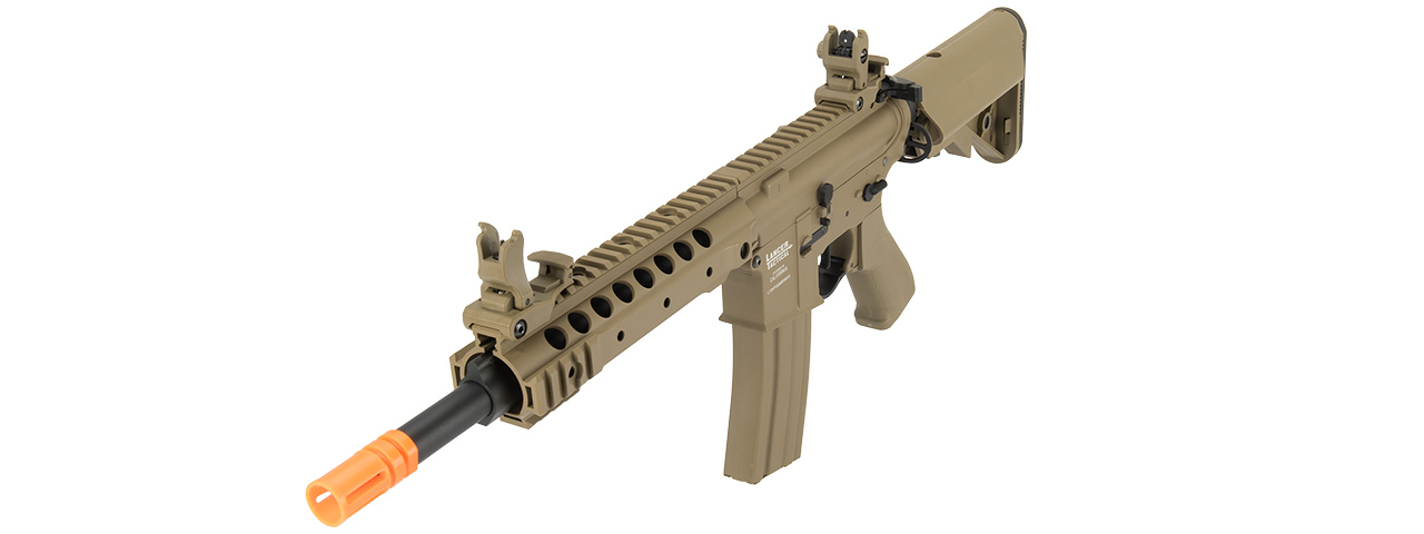 Lancer Tactical LT-24 M4 CQB ProLine AEG [HIGH FPS] (TAN) - Click Image to Close