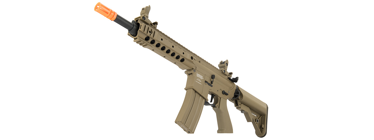 Lancer Tactical LT-24 M4 CQB ProLine AEG [LOW FPS] (TAN) - Click Image to Close