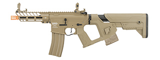 Lancer Tactical Low FPS Enforcer Needletail Skeleton M4 Airsoft Rifle (Color: Tan)