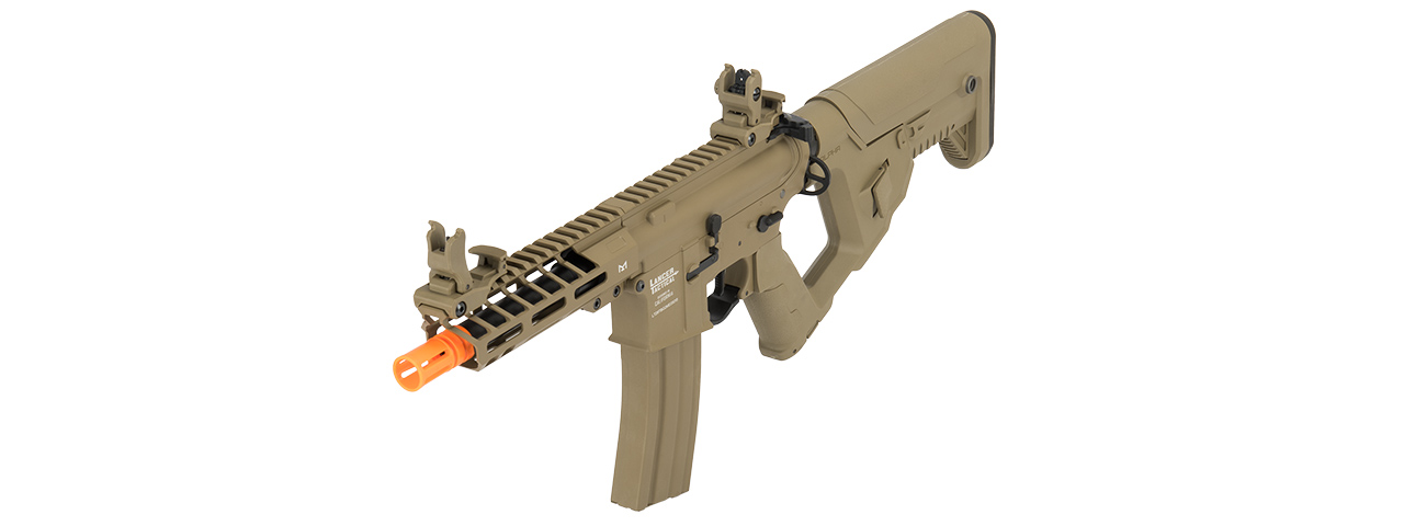 Lancer Tactical Low FPS Enforcer Needletail Skeleton M4 Airsoft Rifle (Color: Tan)