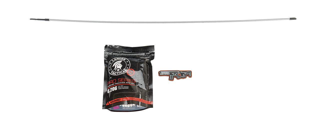 Lancer Tactical Low FPS Enforcer Needletail Skeleton M4 Airsoft Rifle (Color: Tan)