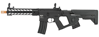 Lancer Tactical Proline Enforcer Battle Hawk 10" M4 Airsoft Rifle w/ Alpha Stock (Color: Black)