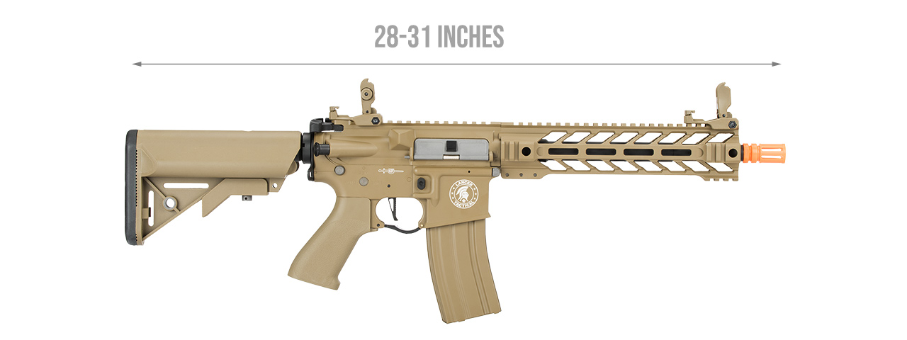 Lancer Tactical Enforcer BATTLE HAWK Airsoft AEG [HIGH FPS] (TAN) - Click Image to Close