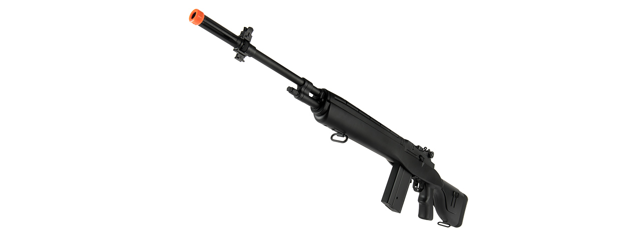 Lancer Tactical LT-732 DMR Stock 45" M14 SOCOM AEG Airsoft Rifle (Black) - Click Image to Close