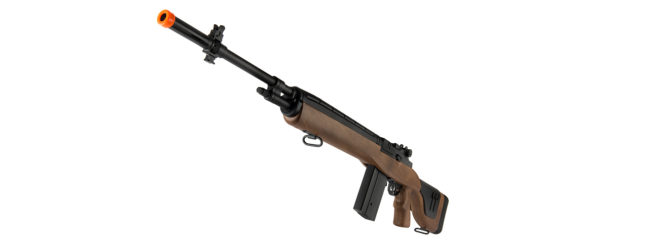 LANCER TACTICAL LT-732 DMR STOCK 45" M14 SOCOM AIRSOFT AEG (FAUX WOOD) - Click Image to Close