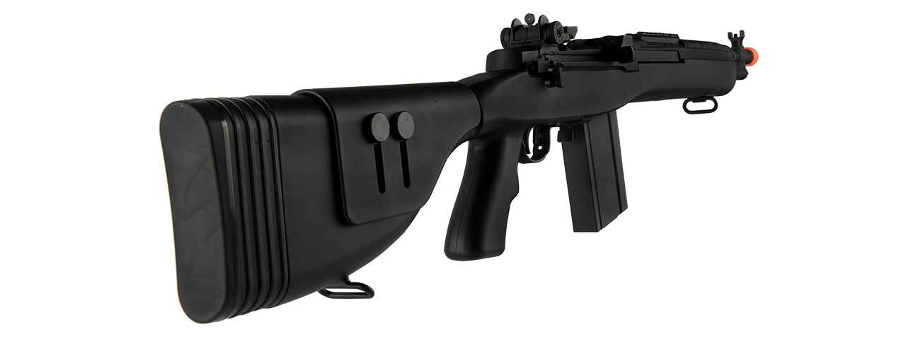 LANCER TACTICAL LT-732 DMR STOCK 38" M14 SOCOM AIRSOFT AEG (BLACK)