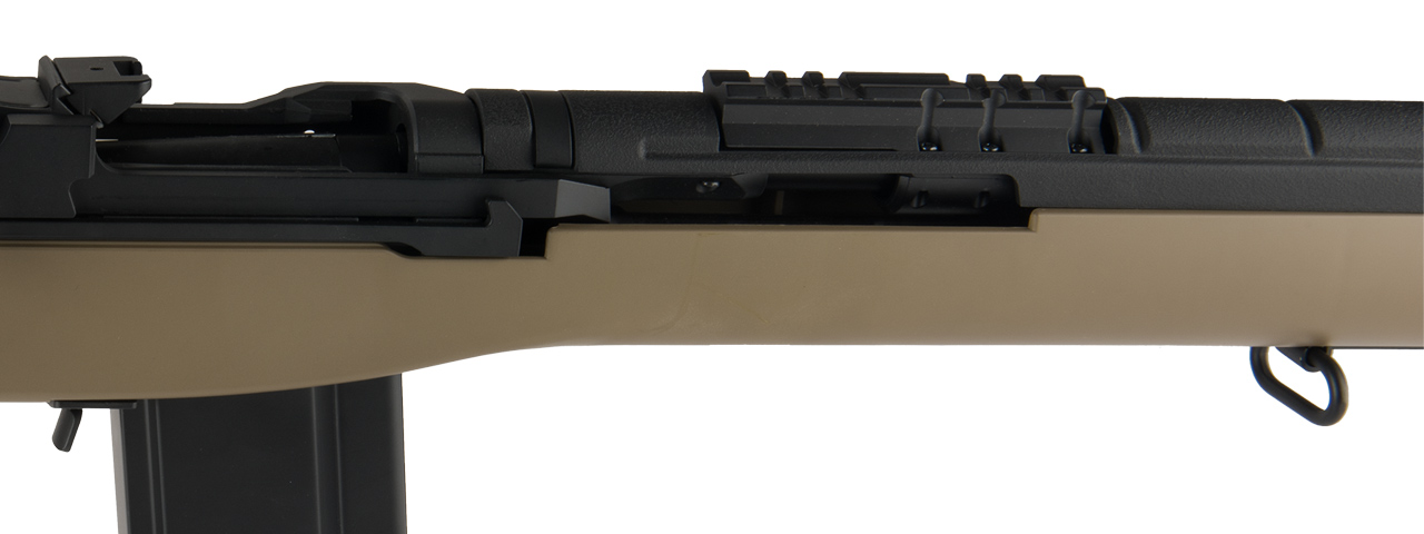 LANCER TACTICAL LT-732 DMR STOCK 38" M14 SOCOM AIRSOFT AEG (TAN) - Click Image to Close