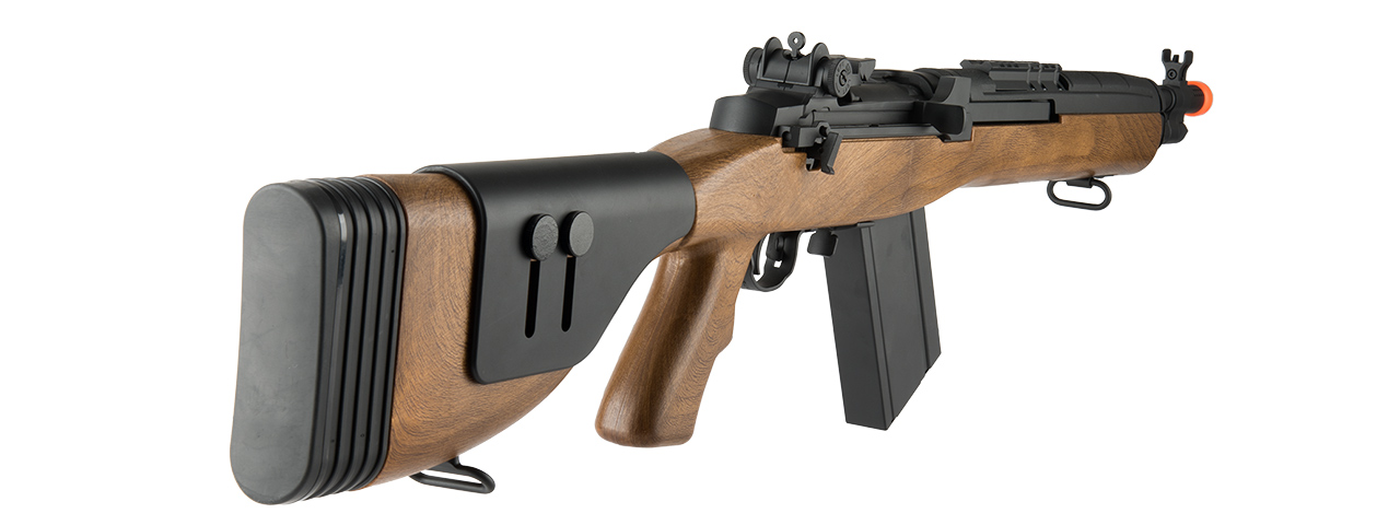 LANCER TACTICAL LT-732 DMR STOCK 38" M14 SOCOM AIRSOFT AEG (FAUX WOOD)