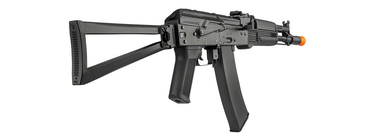 LT-740B AIRSOFT AKS-104 AEG FULL METAL FOLDING STOCK (BLACK)