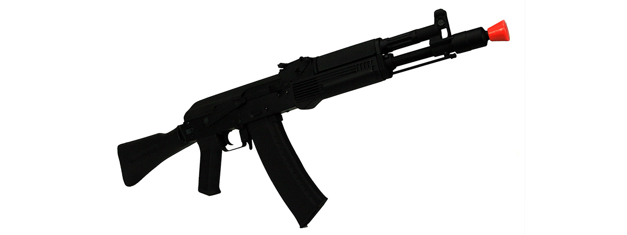 LT-740D AIRSOFT AK-105 AEG FULL METAL SIDE FOLDING STOCK - Click Image to Close