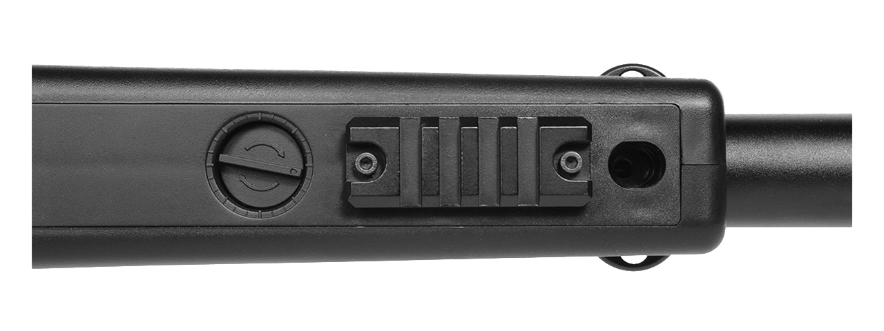 WellFire MK96 Covert Airsoft Sniper Rifle w/ Scope & Bipod (BLACK)