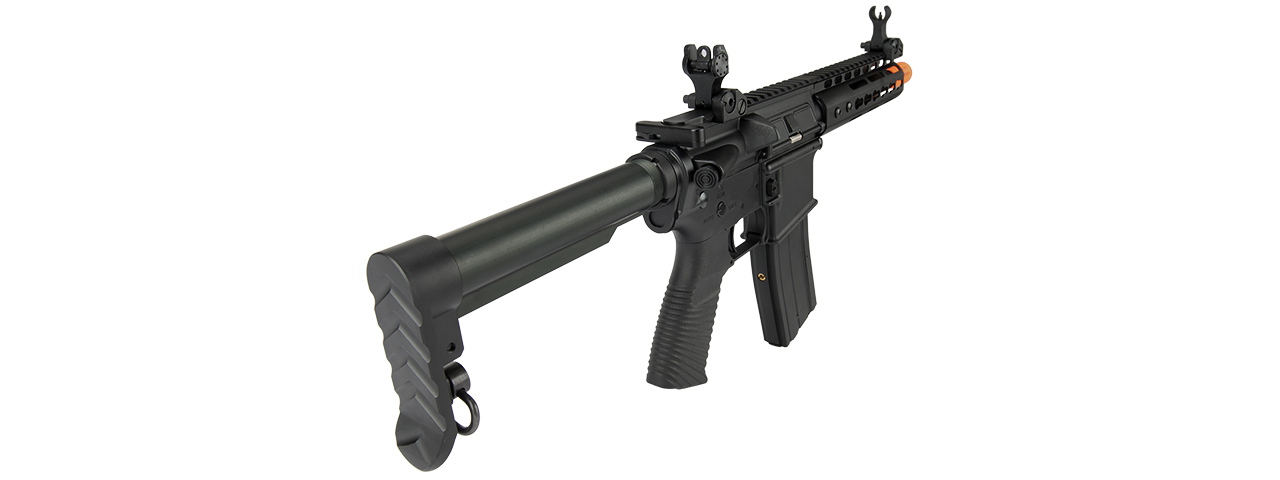 GOLDEN EAGLE MC6637 ELITE SERIES 7" KEYMOD CQB GBB AIRSOFT RIFLE (BLACK) - Click Image to Close