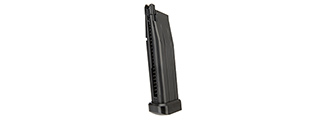 WE Tech 28 Round CO2 Gas Magazine for Hi-Capa 4.3 Airsoft Pistols (BLACK)