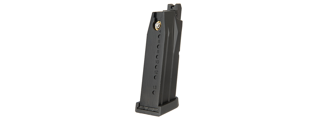 WE Tech 20 Round Gas Magazine for Bulldog GBB Airsoft Pistols (BLACK) - Click Image to Close