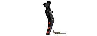 CNC Aluminum Advanced AEG Trigger (Style B) (Black)