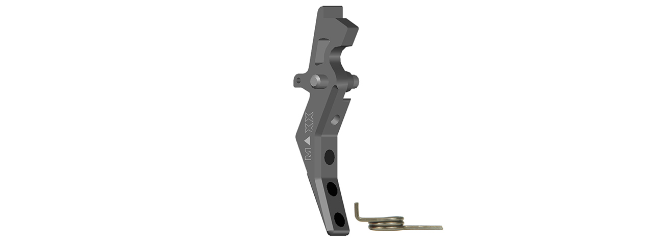 CNC Aluminum Advanced AEG Trigger (Style B) (Titan) - Click Image to Close