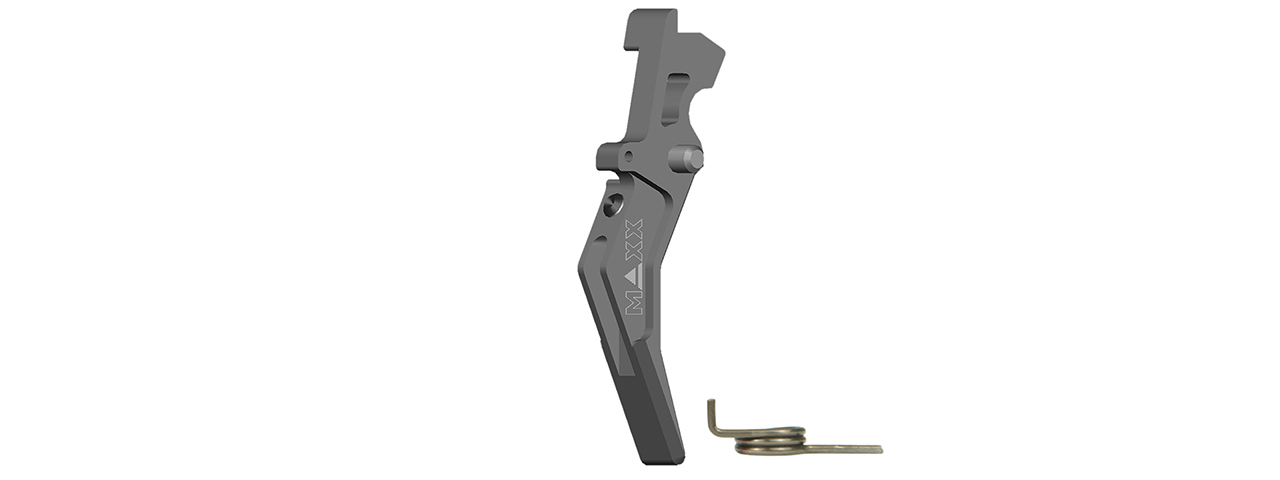 CNC Aluminum Advanced AEG Trigger (Style B) (Titan) - Click Image to Close