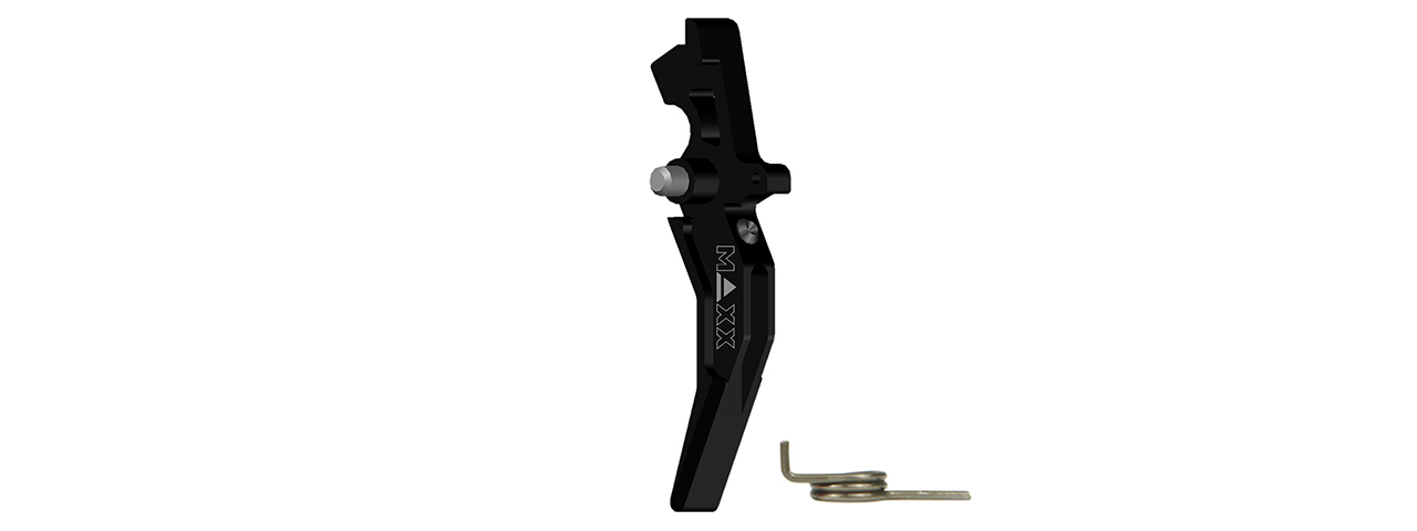 CNC Aluminum Advanced AEG Trigger (Style C) (Black) - Click Image to Close