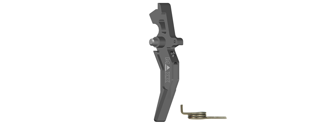 CNC Aluminum Advanced AEG Trigger (Style C) (Titan) - Click Image to Close