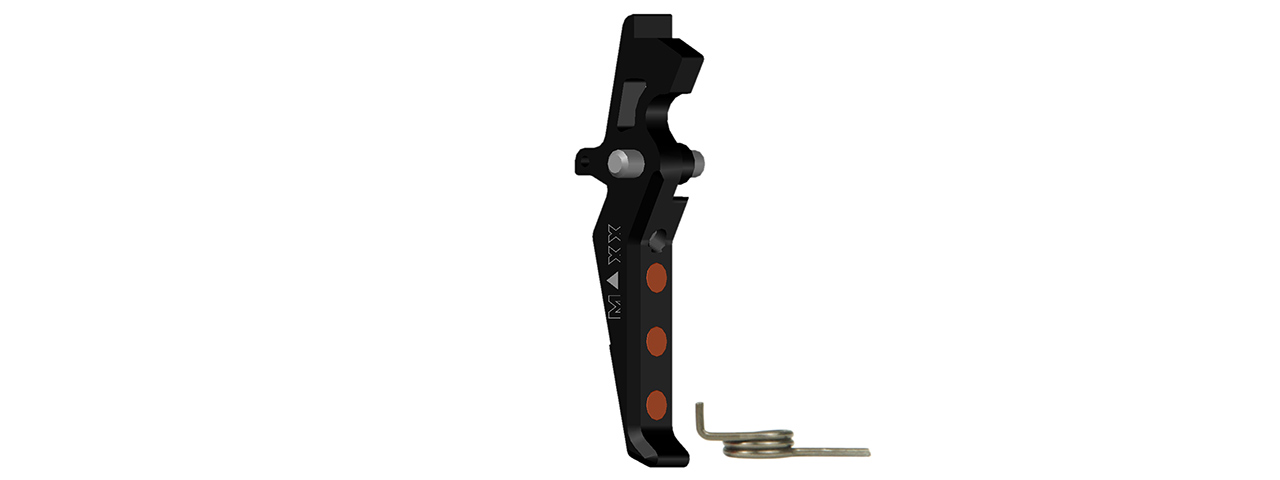 CNC Aluminum Advanced AEG Trigger (Style E) (Black)