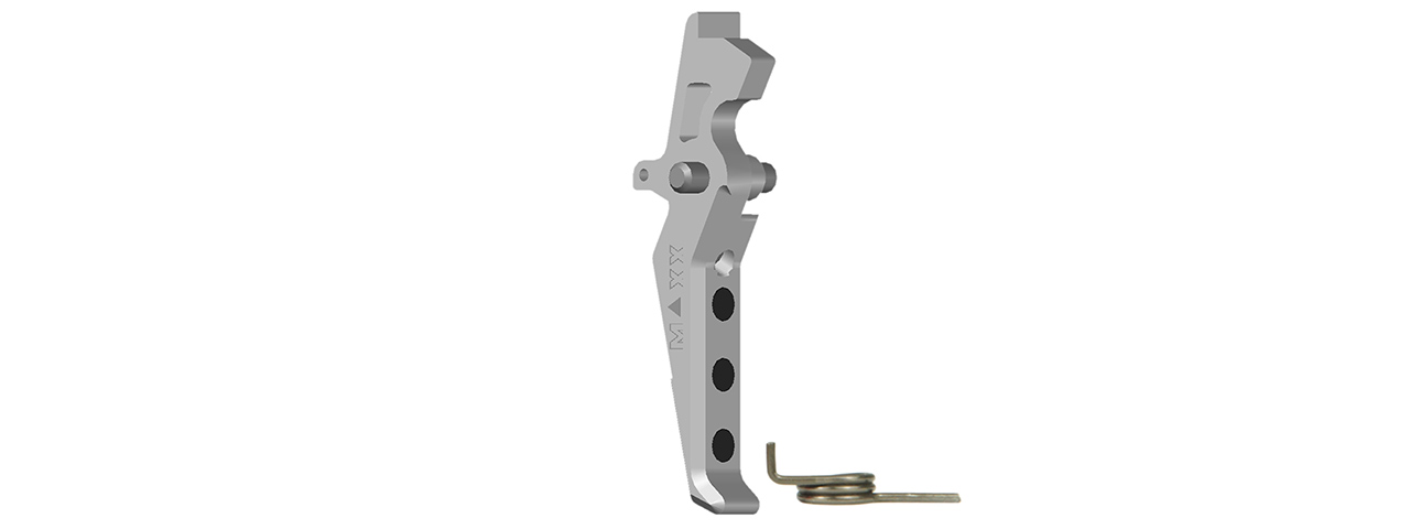 CNC Aluminum Advanced AEG Trigger (Style C) (Silver)