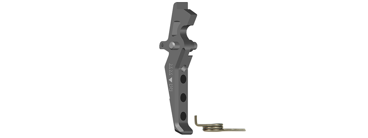 CNC Aluminum Advanced AEG Trigger (Style E) (Titan) - Click Image to Close