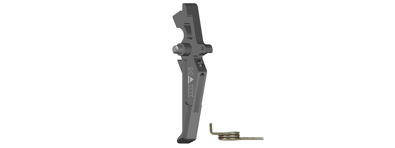 CNC Aluminum Advanced AEG Trigger (Style E) (Titan) - Click Image to Close