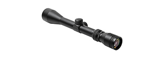 NCSTAR TACTICAL 3-9X40MM SHOOTER RIFLE SCOPE - BLACK