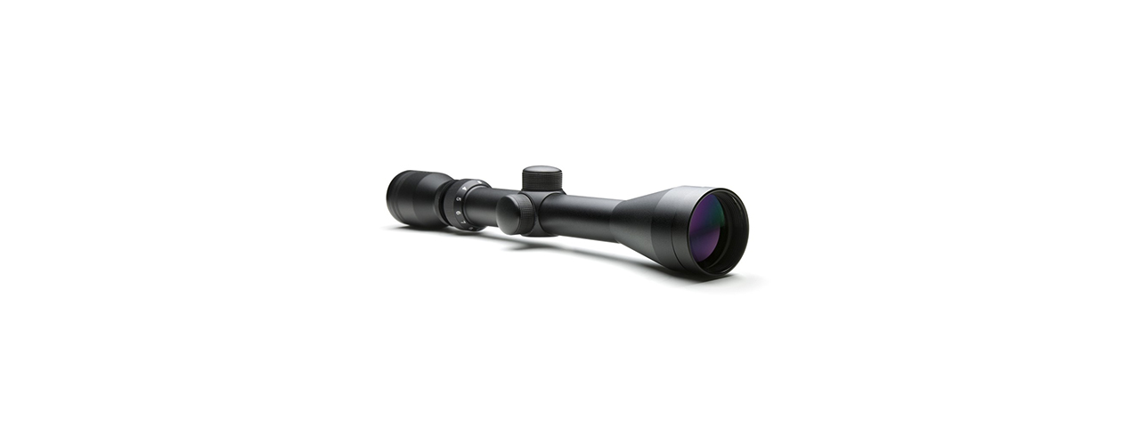 NCSTAR TACTICAL 3-9X40MM SHOOTER RIFLE SCOPE - BLACK