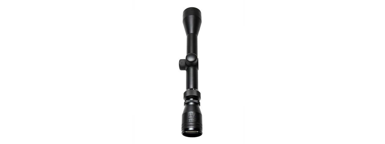 NCSTAR TACTICAL 3-9X40MM SHOOTER RIFLE SCOPE - BLACK - Click Image to Close