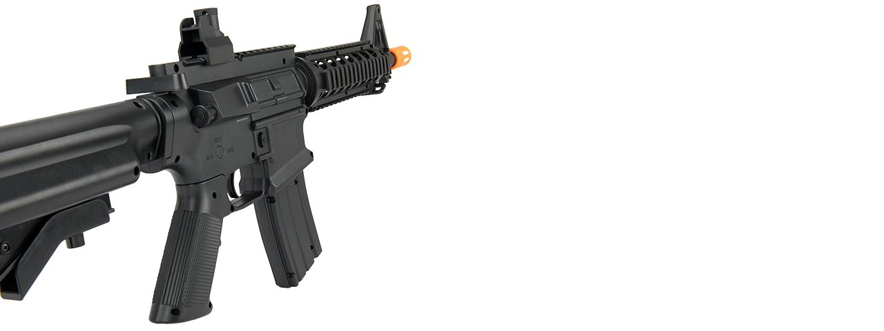 UK ARMS P2207 QUAD RIS M4 SPRING RIFLE (BLACK)