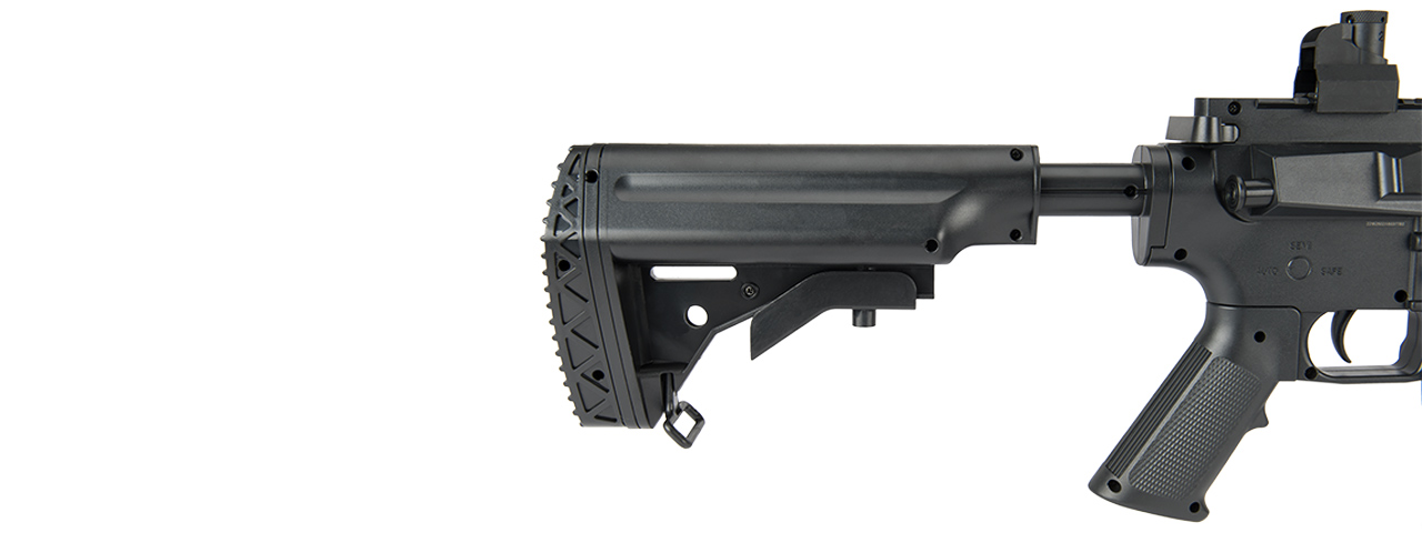 UK ARMS P2207 QUAD RIS M4 SPRING RIFLE (BLACK) - Click Image to Close