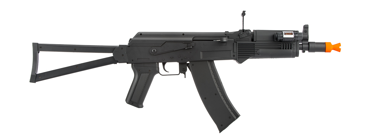 UK Arms P74 AK74 Airsoft Spring Rifle w/ Laser & Flashlight (Color: Black)