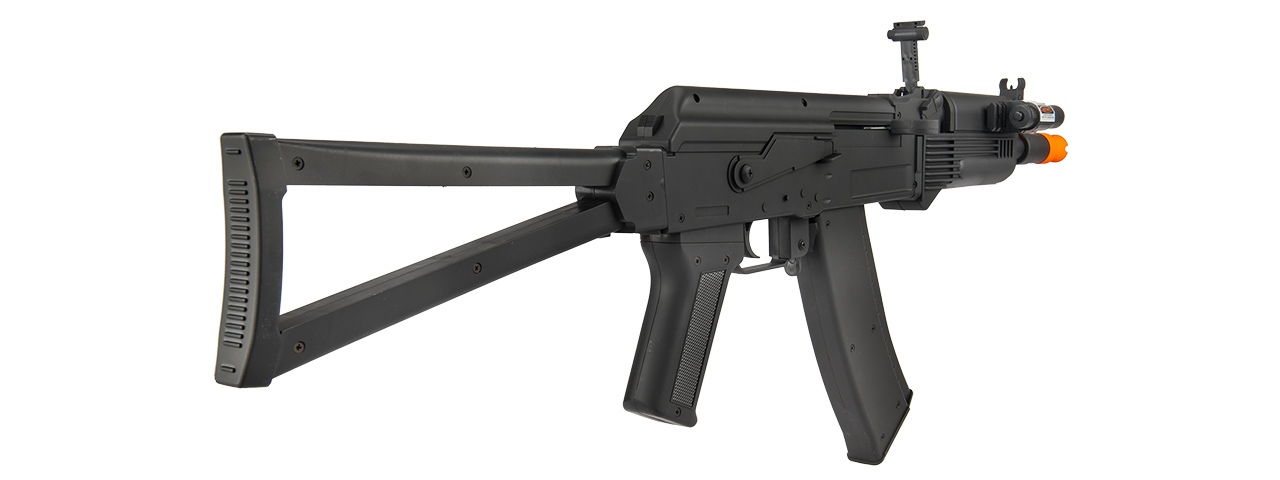 UK Arms P74 AK74 Airsoft Spring Rifle w/ Laser & Flashlight (Color: Black)
